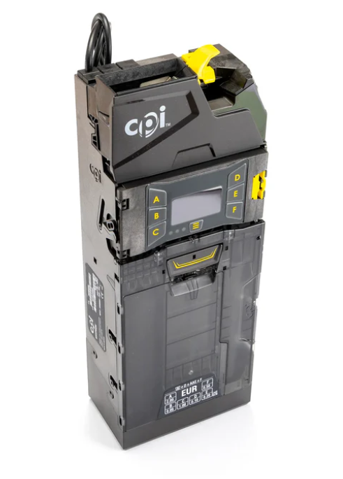 Gryphon G2X muntenwisselaar – geavanceerde muntvalidatie en betrouwbare geldverwerking voor vendingautomaten
