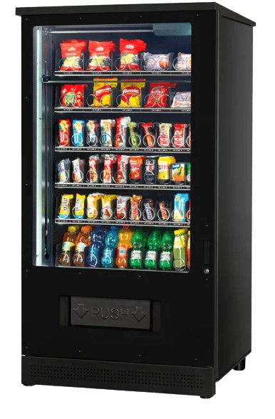 Vendo G-Snack Standard 10 Connectable Outdoor – robuuste en weerbestendige vendingmachine voor snacks en gekoelde dranken met contactloze betaalopties