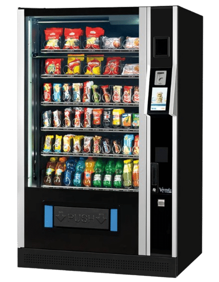 Vendo G-Snack Touch 10 – geavanceerde vendingautomaat met touchscreen en contactloos betaalsysteem voor snacks en dranken