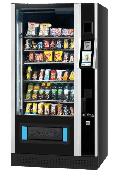 Vendo G-Snack Touch 8 – compacte vendingmachine met touchscreen en contactloze betaalopties voor snacks en dranken